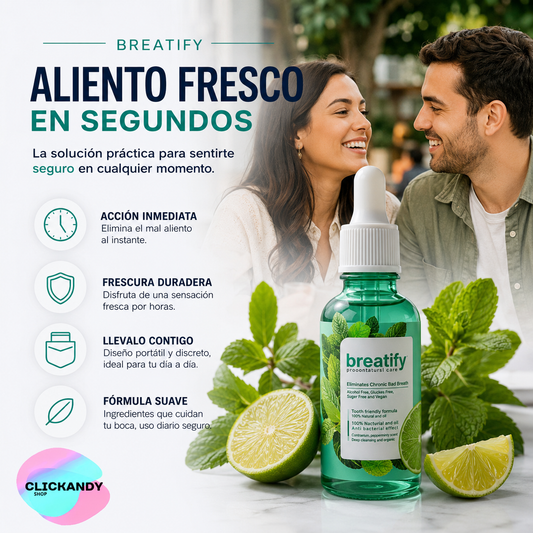 BREATIFY BUCAL – FRESCURA DURADERA Y ALIENTO IMPECABLE