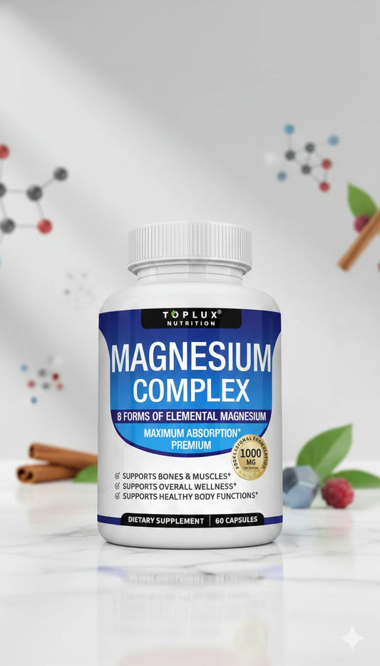 Magnesium Complex Premium - Controla tu insulina, reduce grasa y recupera tu energía